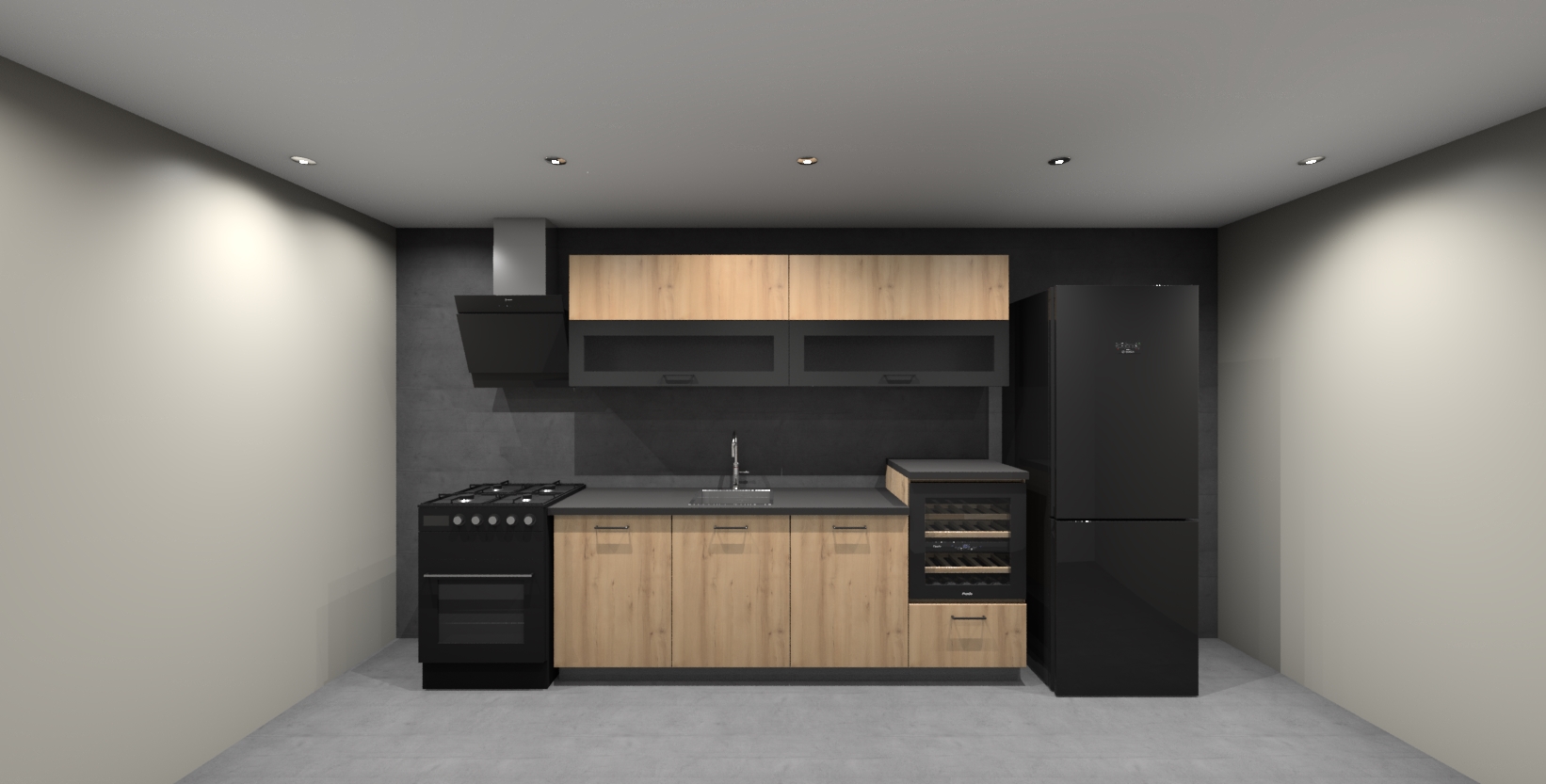 Εκθεσιακά έπιπλα κουζίνας- Rovere &#8211; Maistri