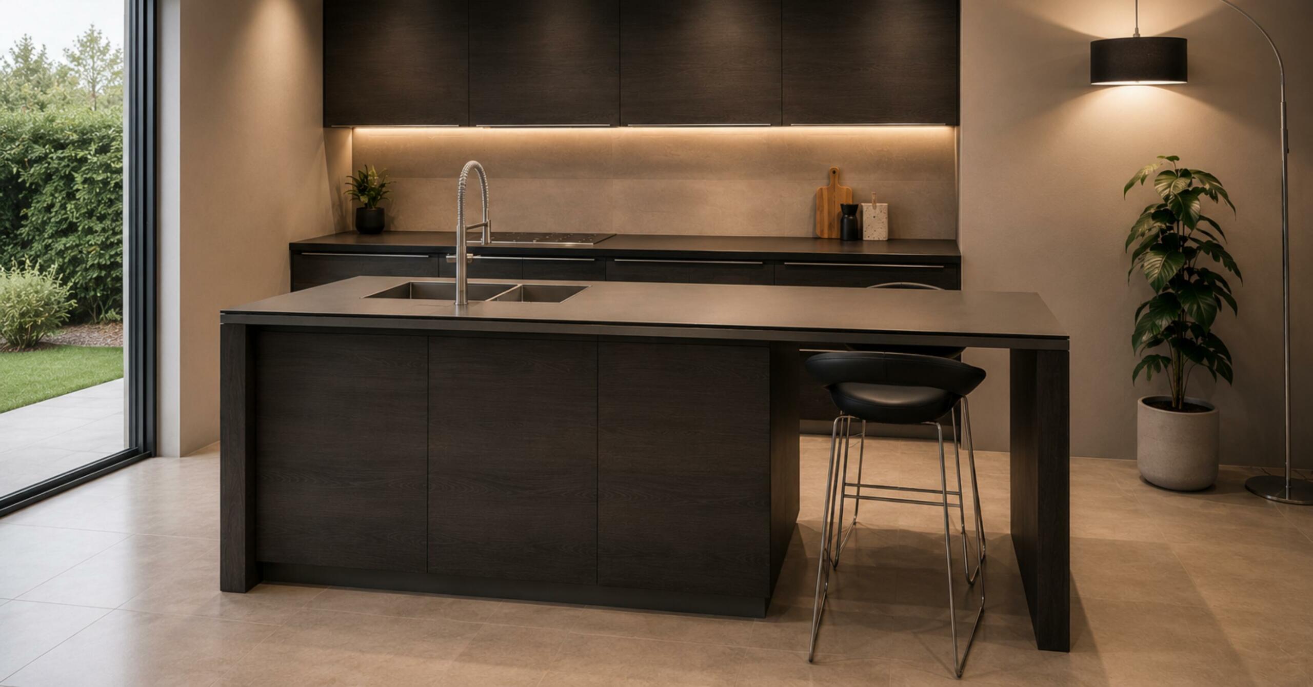 Εκθεσιακά έπιπλα κουζίνας- Alpine Fineline Grey – Rotpunkt