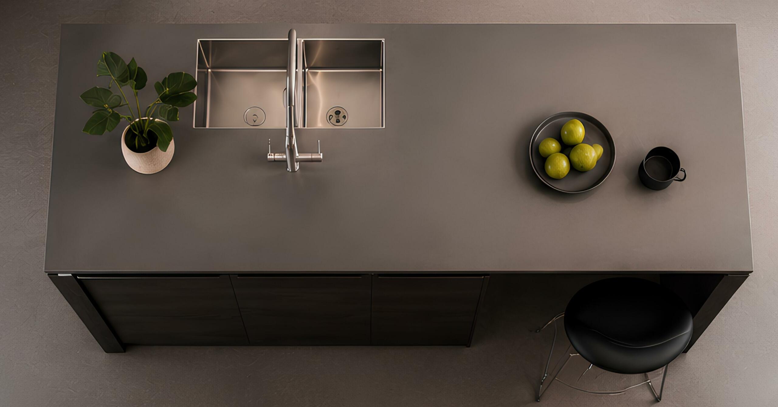 Εκθεσιακά έπιπλα κουζίνας- Alpine Fineline Grey – Rotpunkt