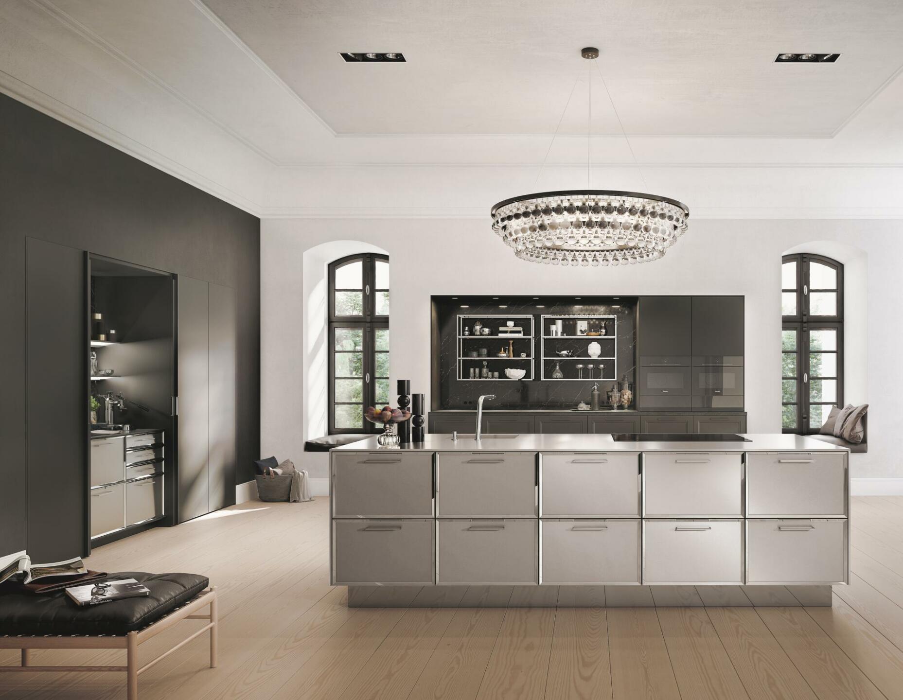 ΕΠΙΠΛΑ ΚΟΥΖΙΝΑΣ SieMatic CLASSIC STEEL & EBONY