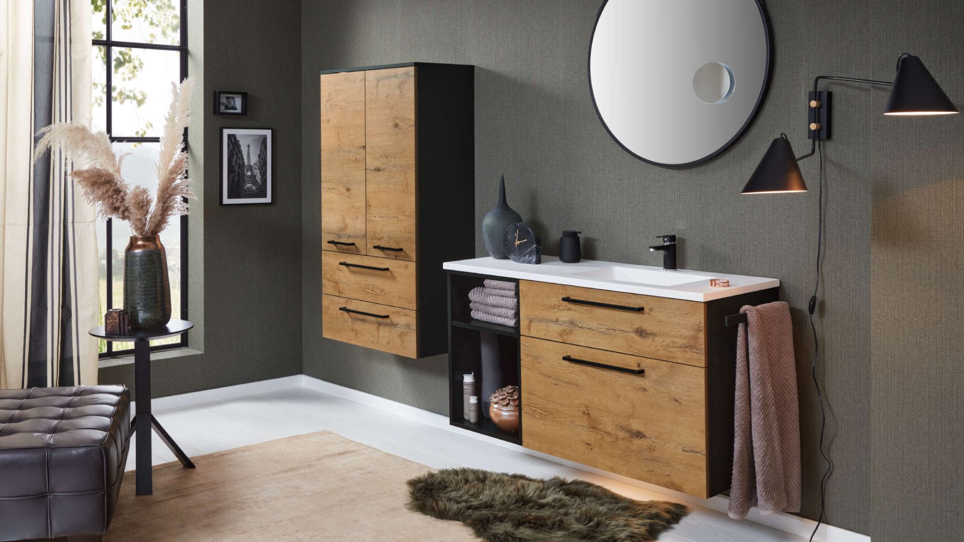 Η σειρά επίπλων μπάνιου του γερμανικού οίκου Bauformat