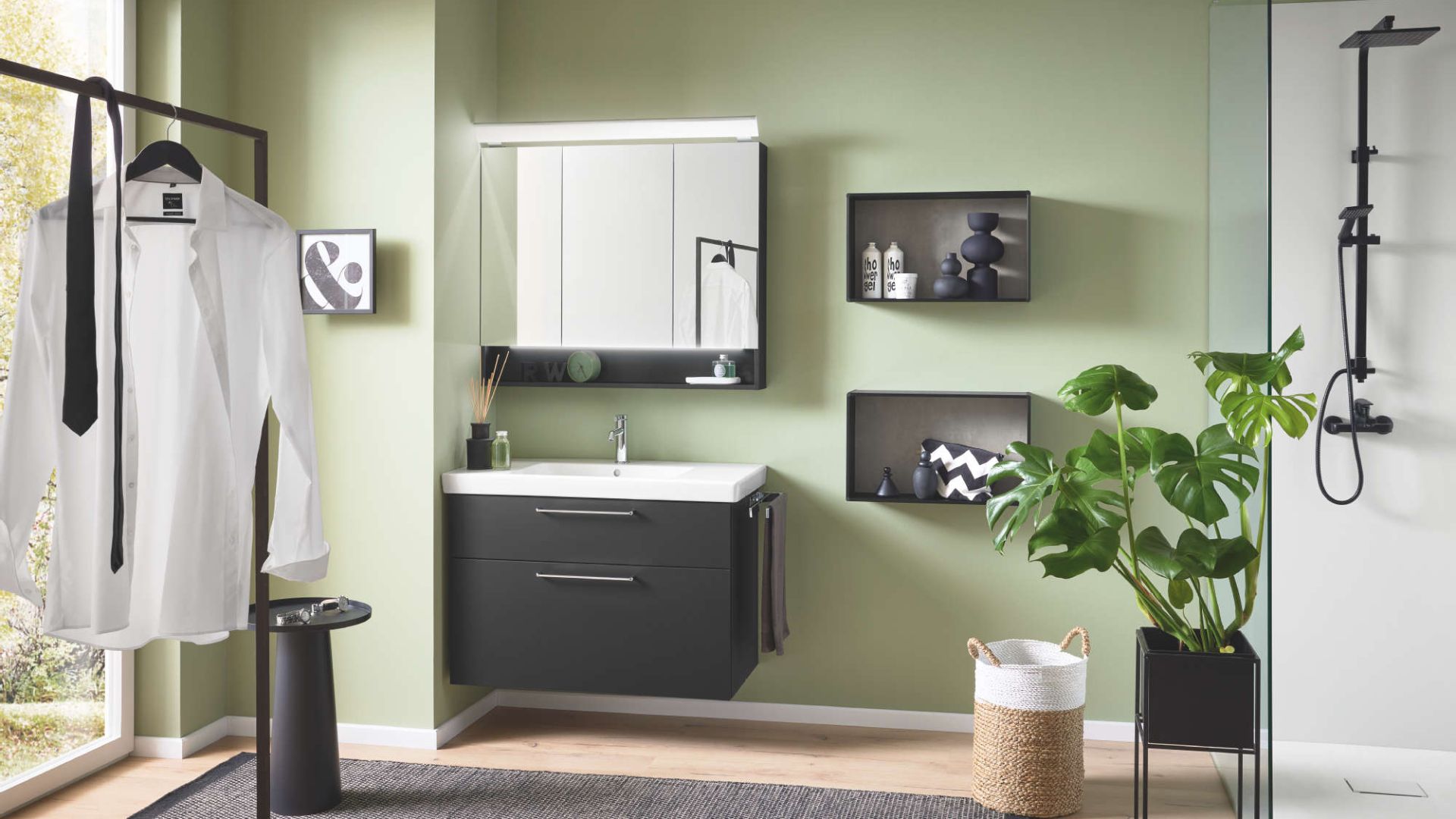 Η σειρά επίπλων μπάνιου του γερμανικού οίκου Bauformat