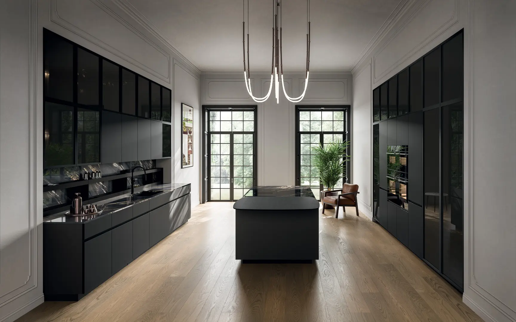 ΕΠΙΠΛΑ ΚΟΥΖΙΝΑΣ BIENTE ITALIA GLASS 2.0