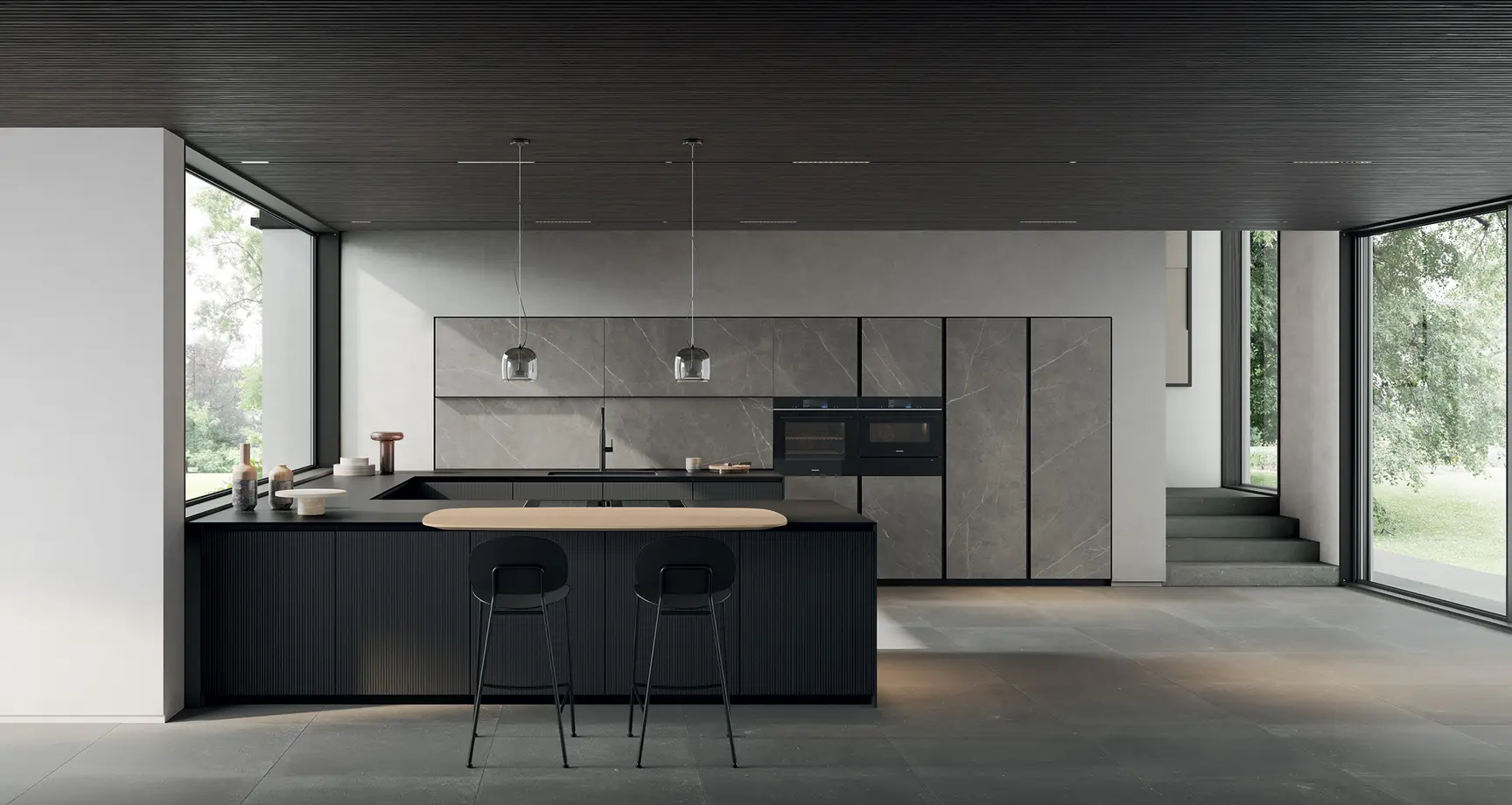 ΕΠΙΠΛΑ ΚΟΥΖΙΝΑΣ BIENTE ITALIA GLASS 2.0