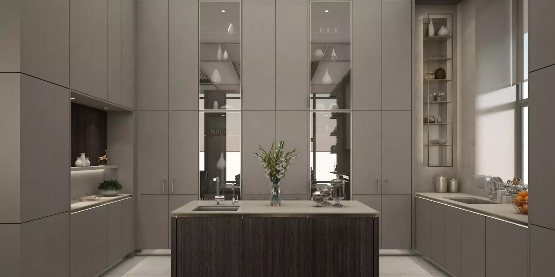 ΕΠΙΠΛΑ ΚΟΥΖΙΝΑΣ SieMatic SLX PURE TITANIUM