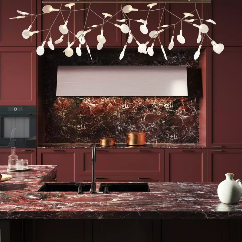 ΕΠΙΠΛΑ ΚΟΥΖΙΝΑΣ SieMatic CLASSIC ROSSO MARBLE