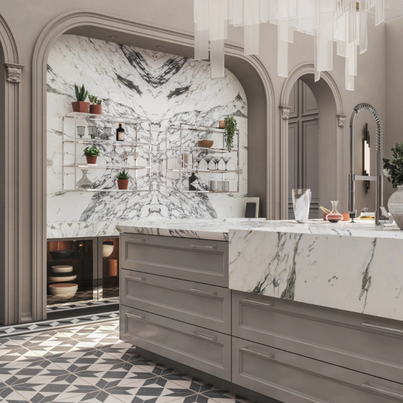 ΕΠΙΠΛΑ ΚΟΥΖΙΝΑΣ SieMatic CLASSIC CARRARA