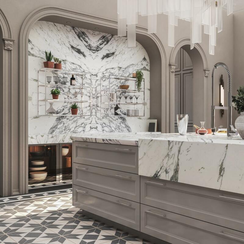 ΕΠΙΠΛΑ ΚΟΥΖΙΝΑΣ SieMatic CLASSIC CARRARA