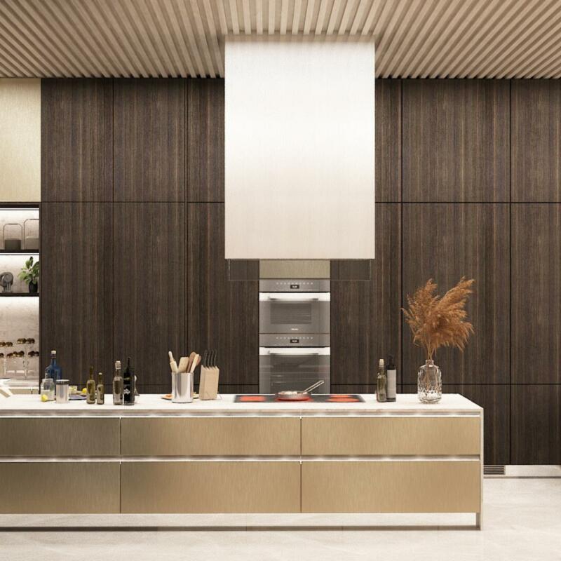 ΕΠΙΠΛΑ ΚΟΥΖΙΝΑΣ SieMatic SLX PURE BRASS