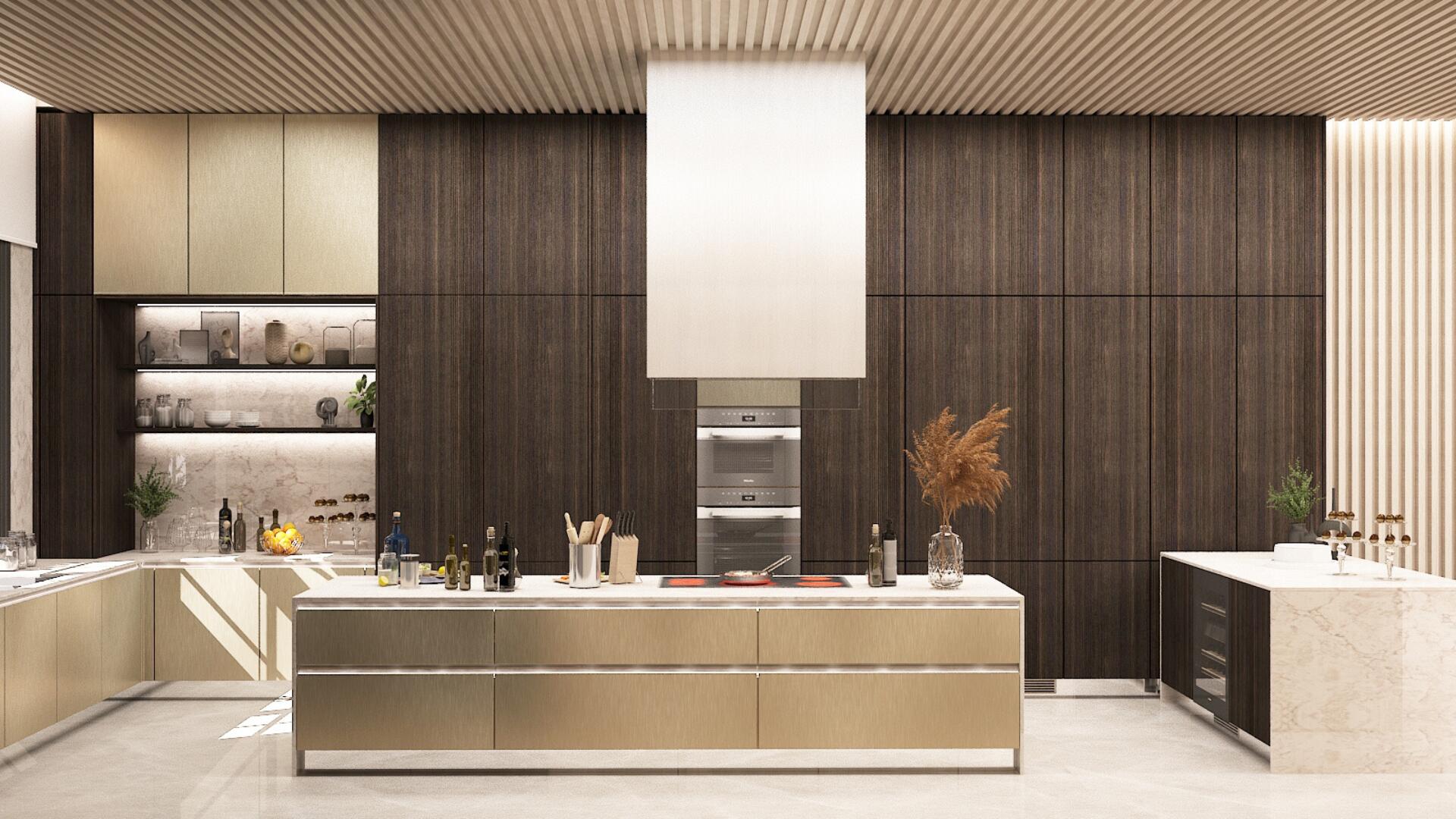 ΕΠΙΠΛΑ ΚΟΥΖΙΝΑΣ SieMatic SLX PURE BRASS