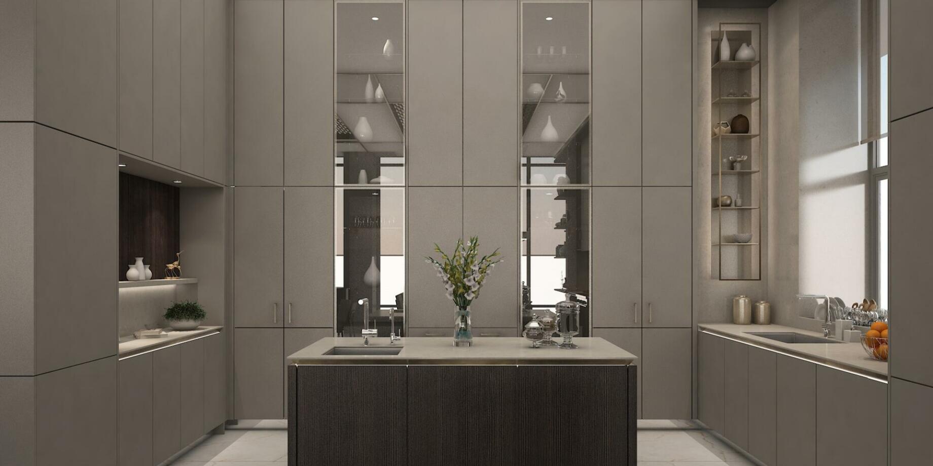 ΕΠΙΠΛΑ ΚΟΥΖΙΝΑΣ SieMatic SLX PURE TITANIUM