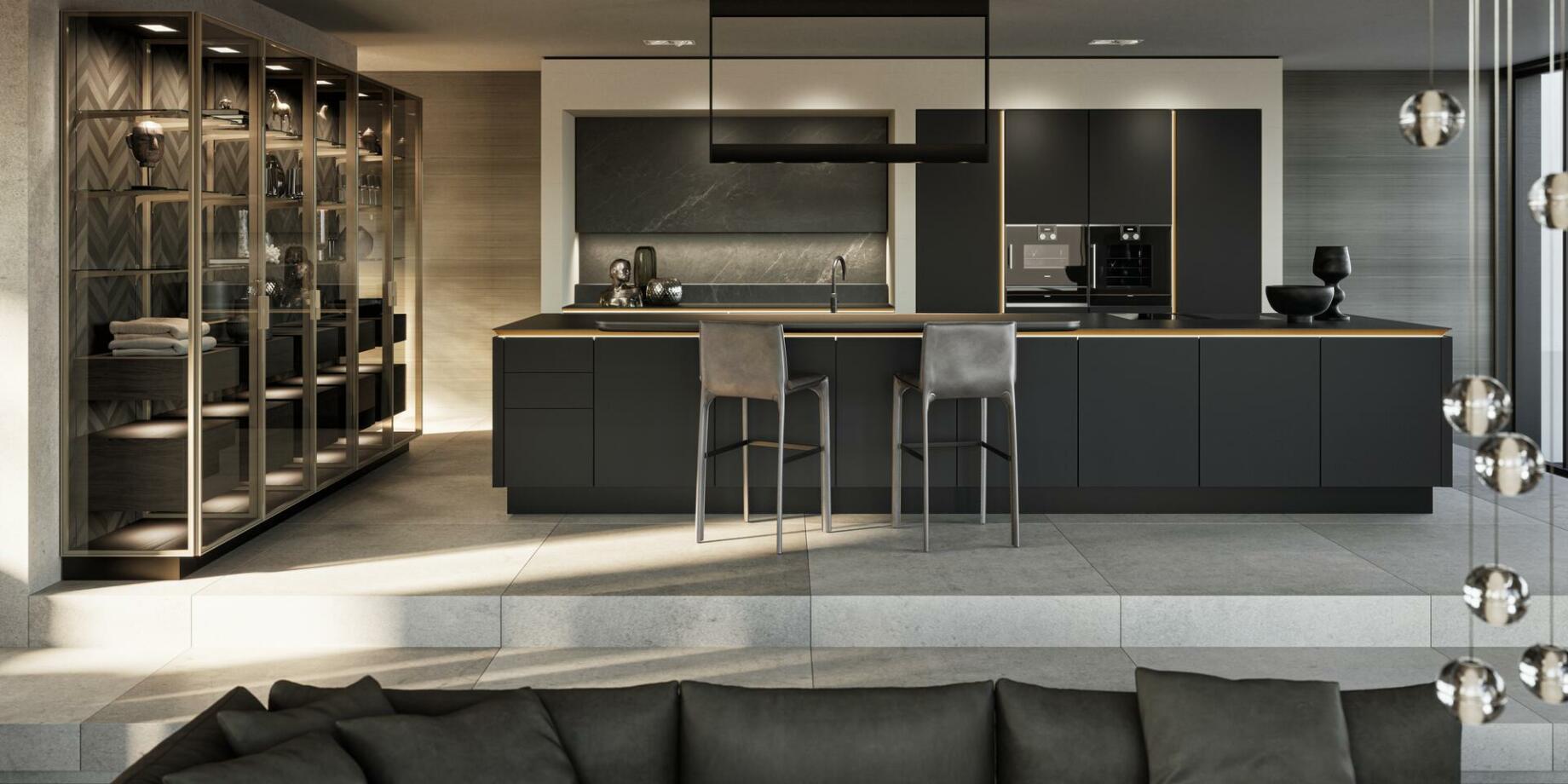 ΕΠΙΠΛΑ ΚΟΥΖΙΝΑΣ SieMatic SLX PURE Anthracite