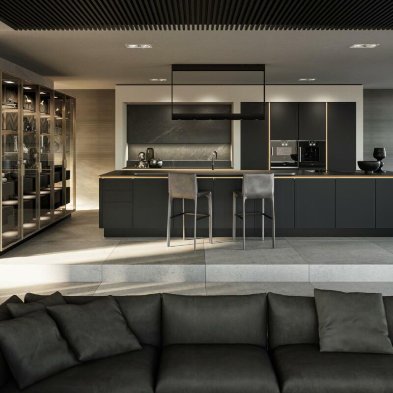 ΕΠΙΠΛΑ ΚΟΥΖΙΝΑΣ SieMatic SLX PURE Anthracite