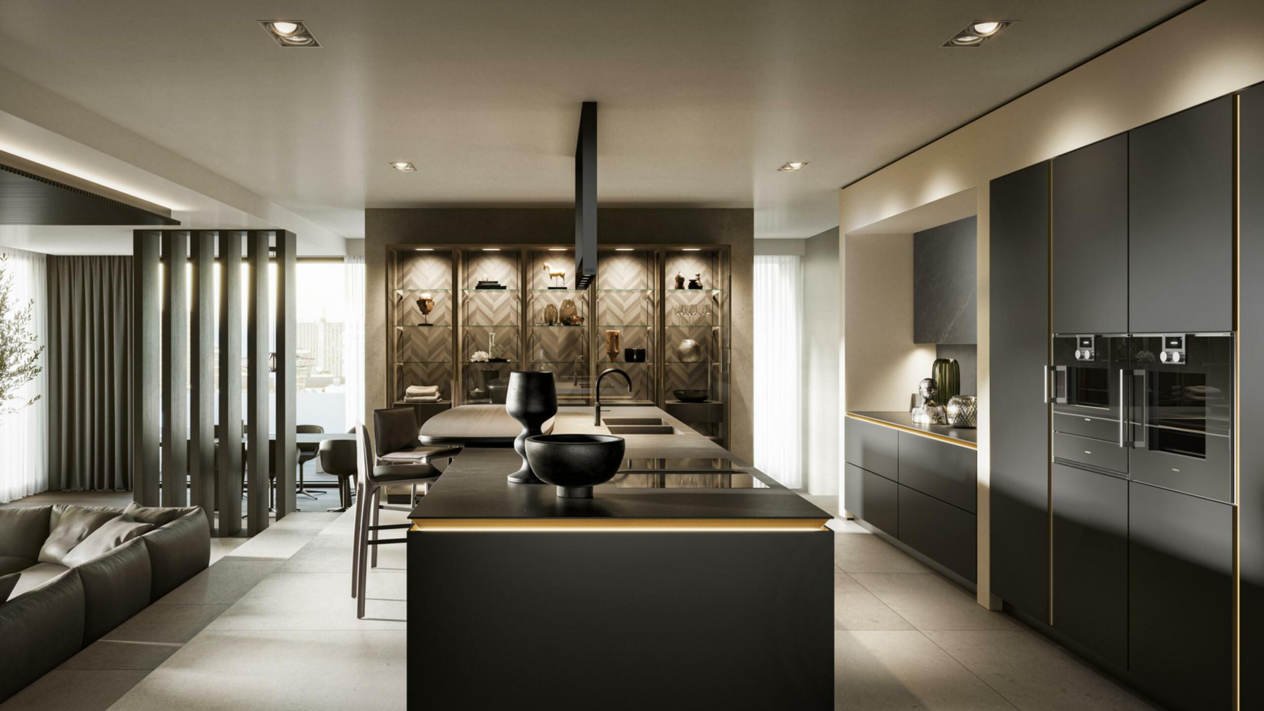 ΕΠΙΠΛΑ ΚΟΥΖΙΝΑΣ SieMatic SLX PURE Anthracite