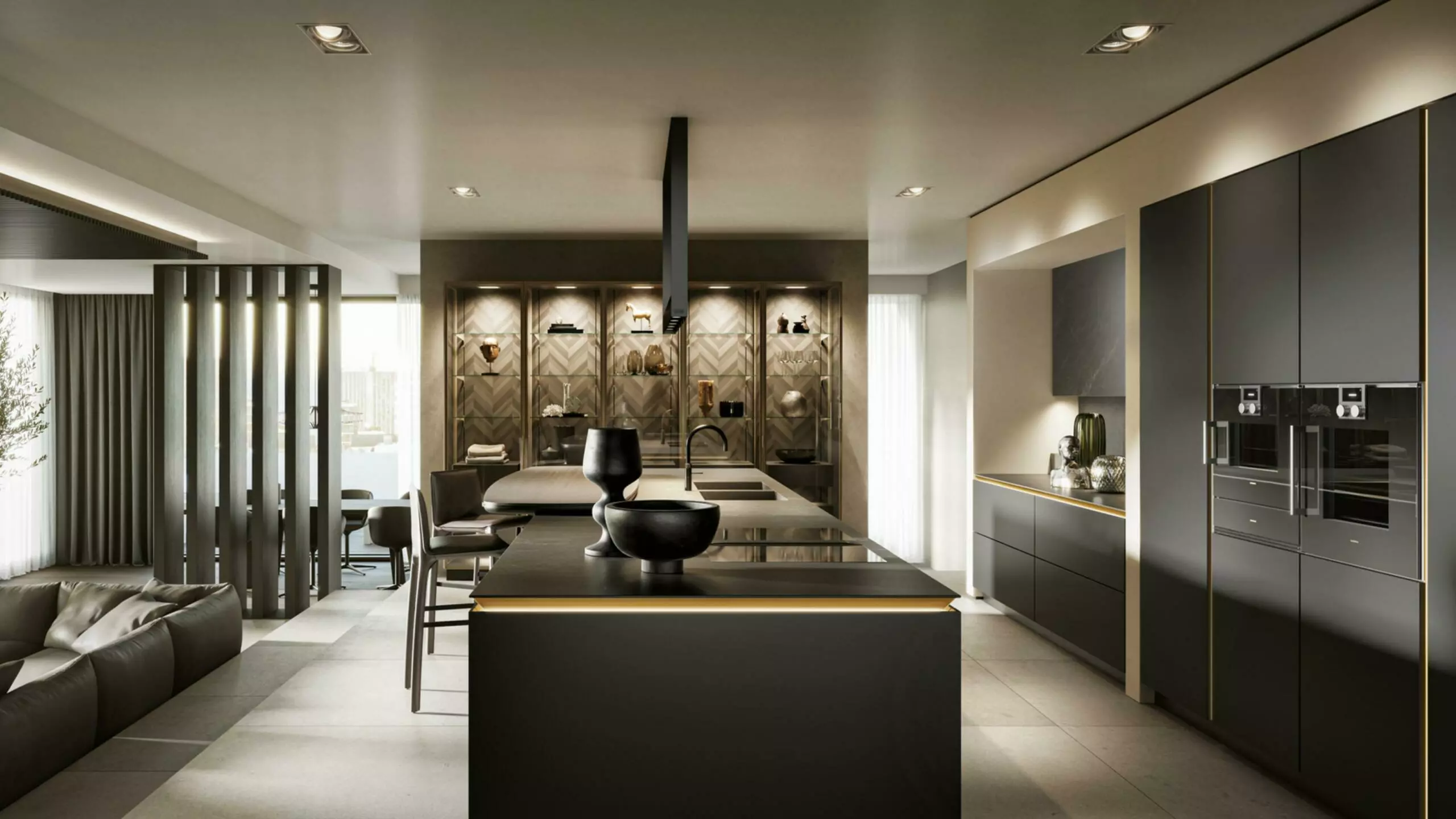 ΕΠΙΠΛΑ ΚΟΥΖΙΝΑΣ SieMatic SLX PURE ANTHRACITE