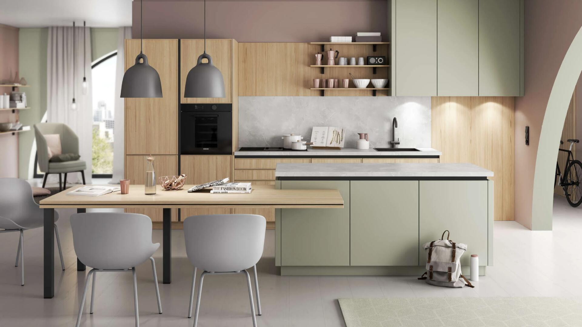 Η δύναμη του χρώματος στον σύγχρονο σχεδιασμό επίπλων κουζίνας