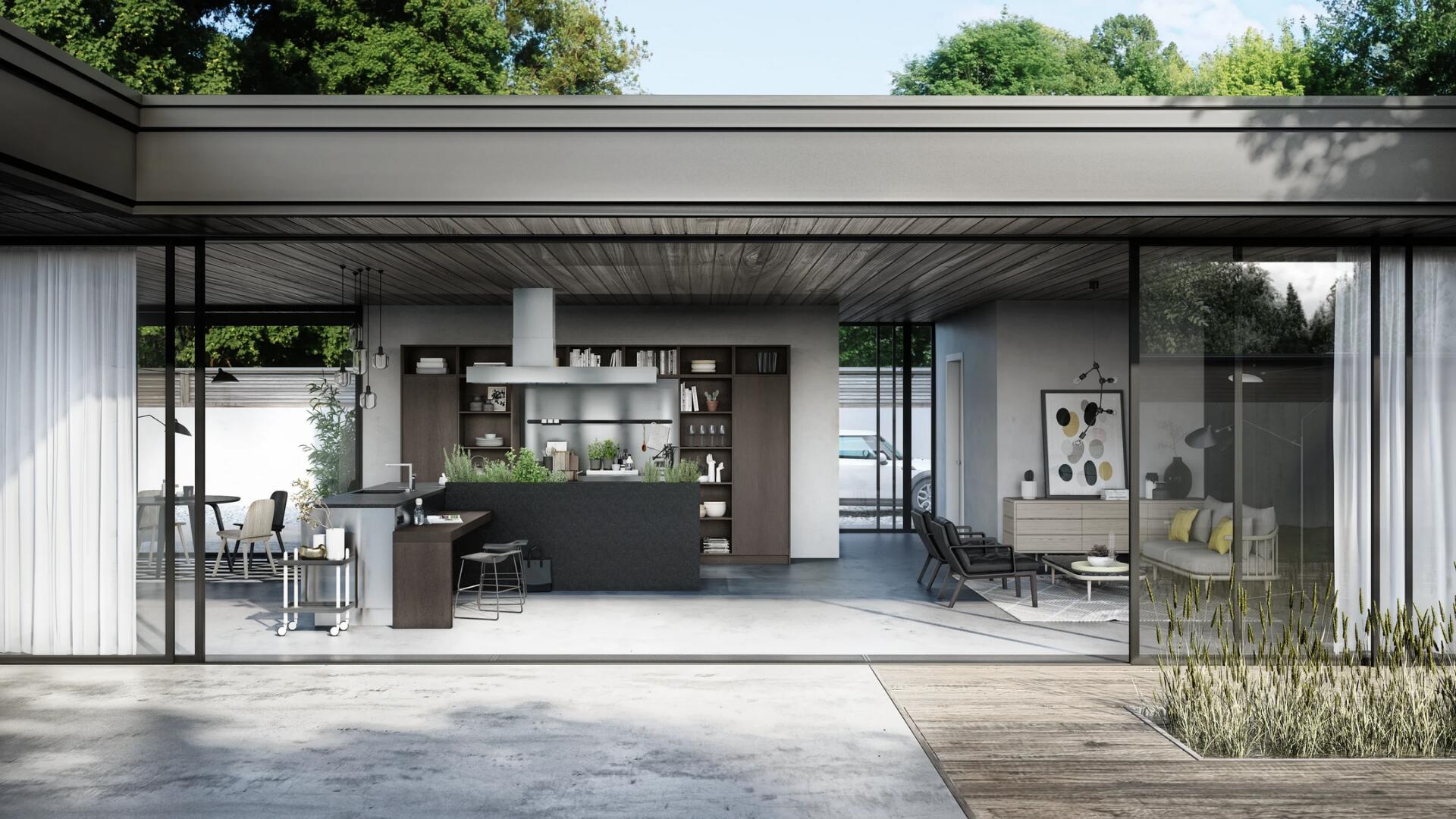 Κουζίνα και σαλόνι σε διάλογο: Σχεδιασμός για open plan κατοικίες