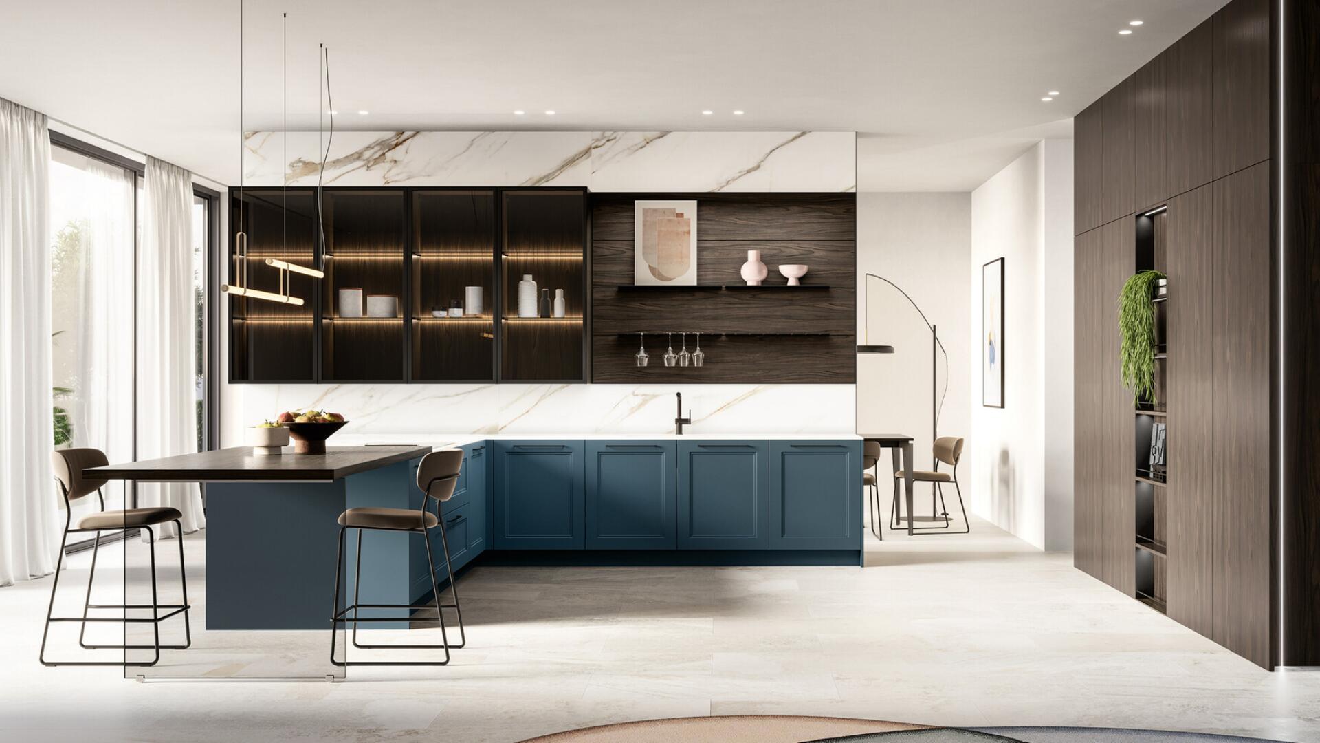 Η δύναμη του χρώματος στον σύγχρονο σχεδιασμό επίπλων κουζίνας