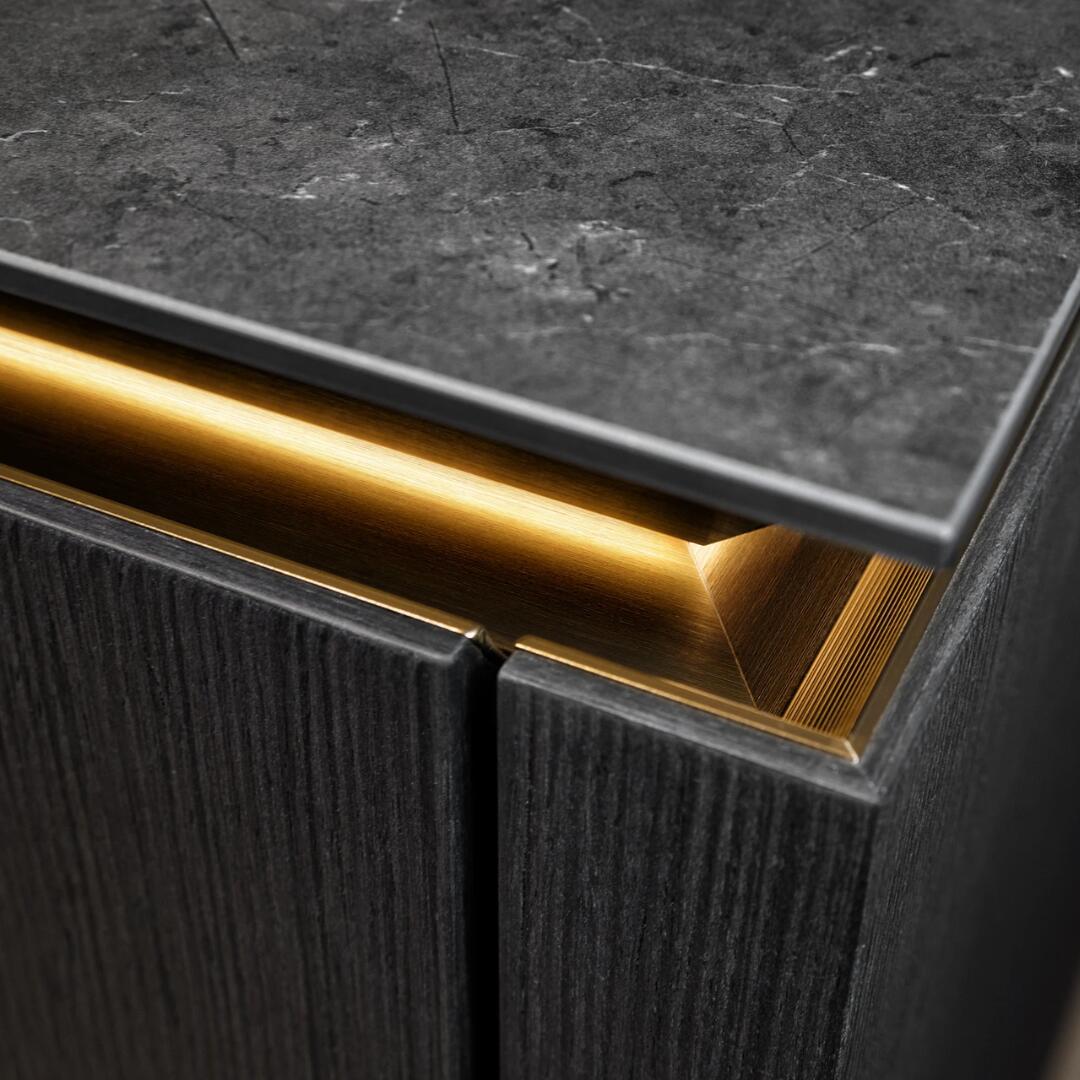 Handle-less έπιπλα κουζίνας: Minimal αισθητική, μέγιστη λειτουργικότητα