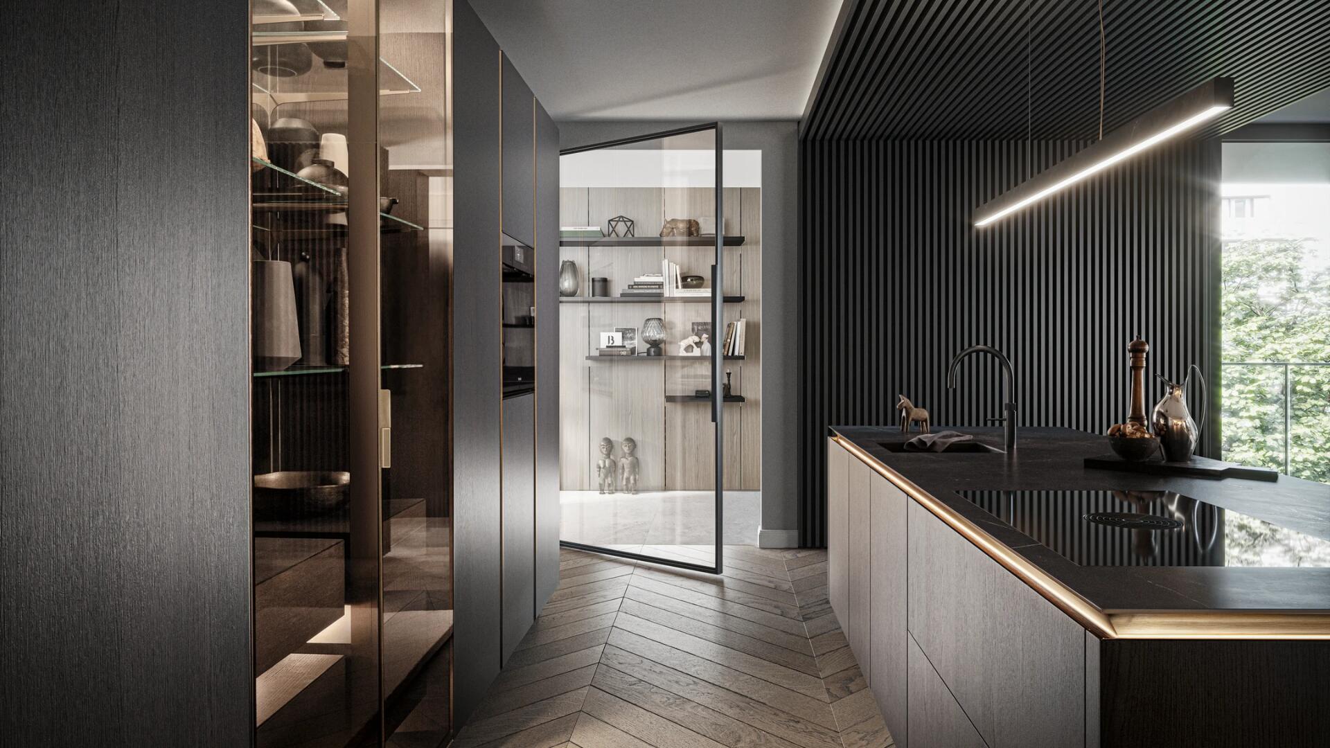 Handle-less έπιπλα κουζίνας: Minimal αισθητική, μέγιστη λειτουργικότητα