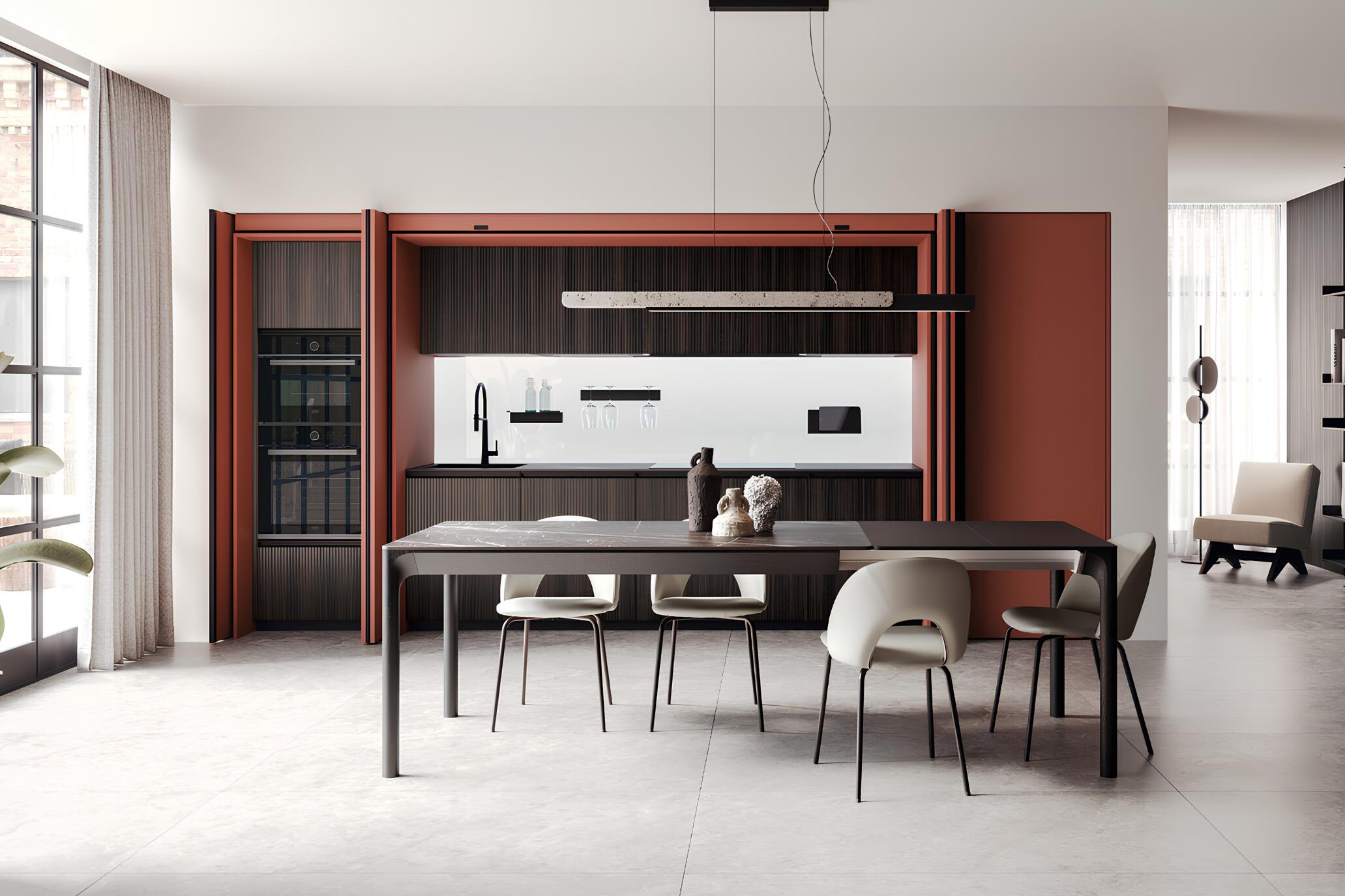 Pocket doors: Η εξέλιξη της αποθήκευσης στις μοντέρνες κουζίνες