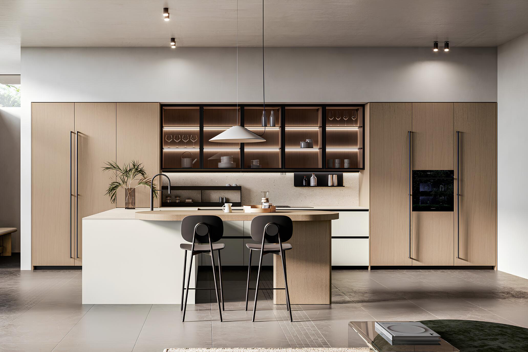 Pocket doors: Η εξέλιξη της αποθήκευσης στις μοντέρνες κουζίνες