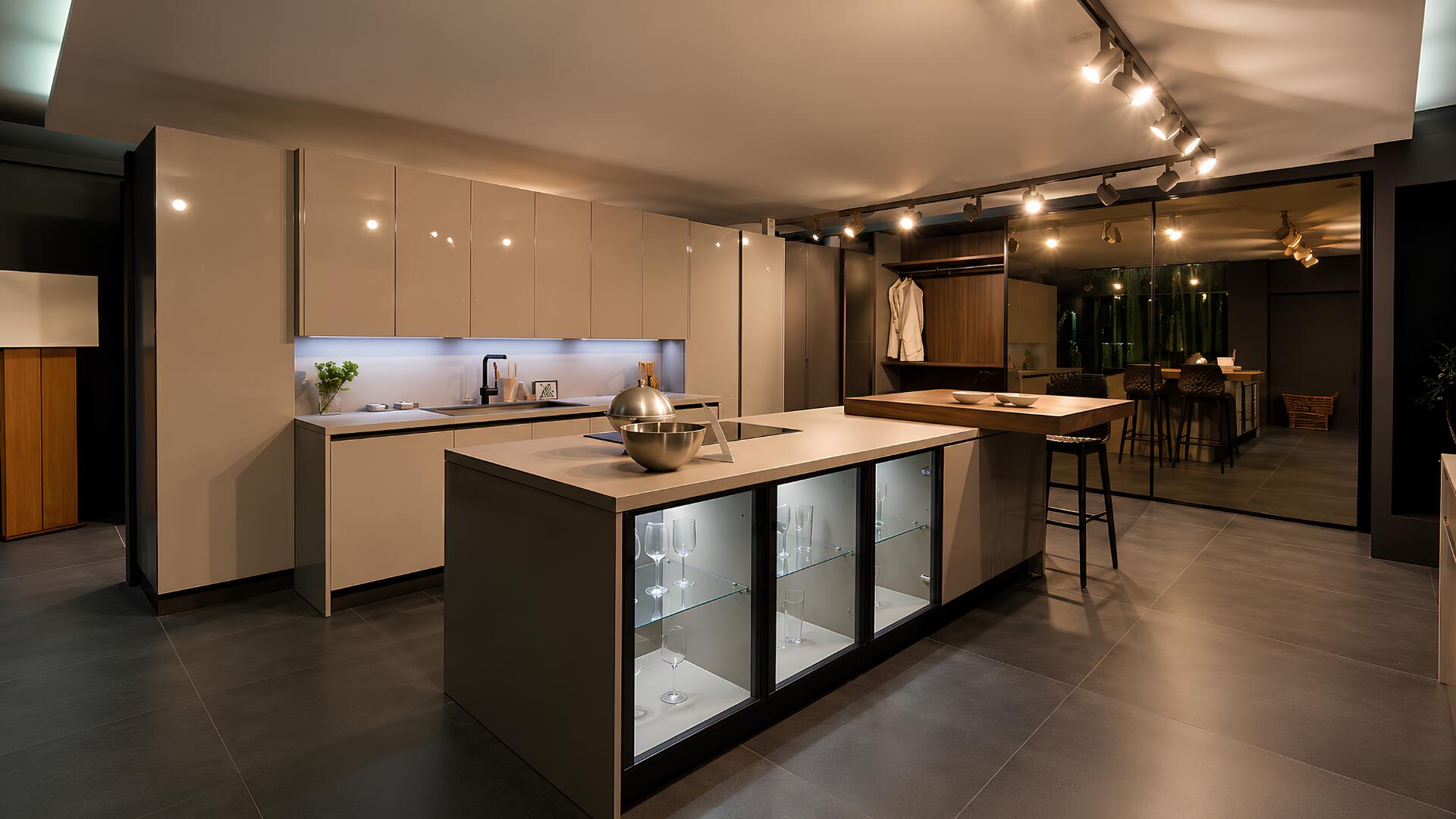 Εκθεσιακά έπιπλα κουζίνας MOKACCINO GLOSS – Biente Italia