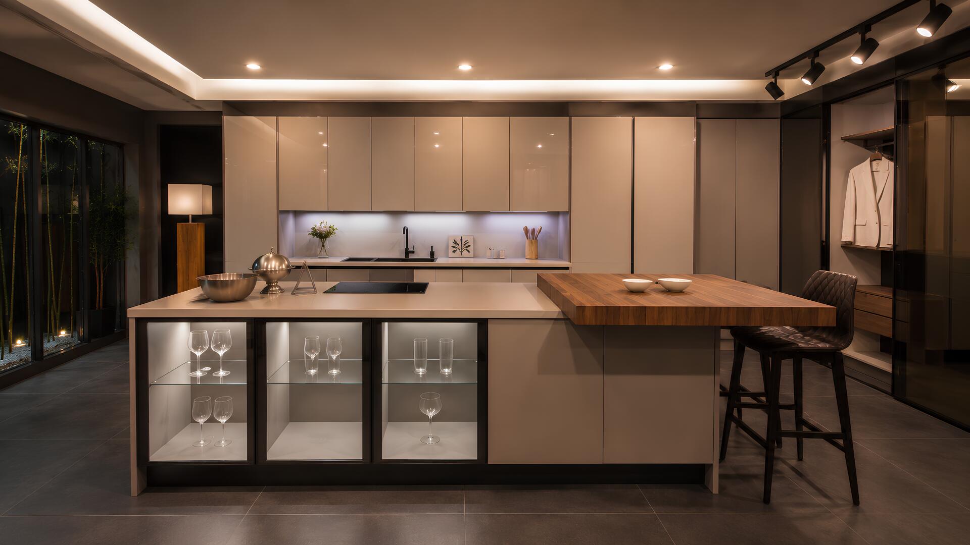 Εκθεσιακά έπιπλα κουζίνας MOKACCINO GLOSS – Biente Italia