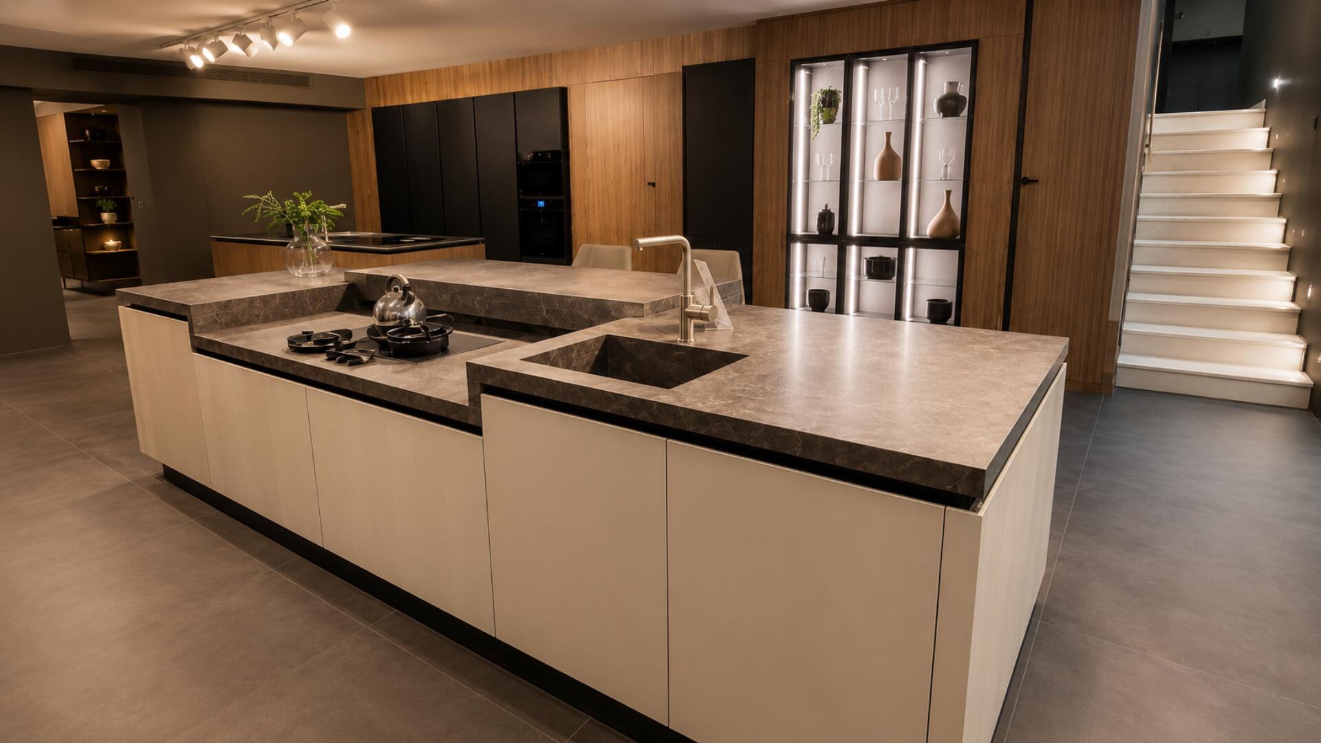 Εκθεσιακά έπιπλα κουζίνας POCKET DOOR BRUNO – Biente Italia