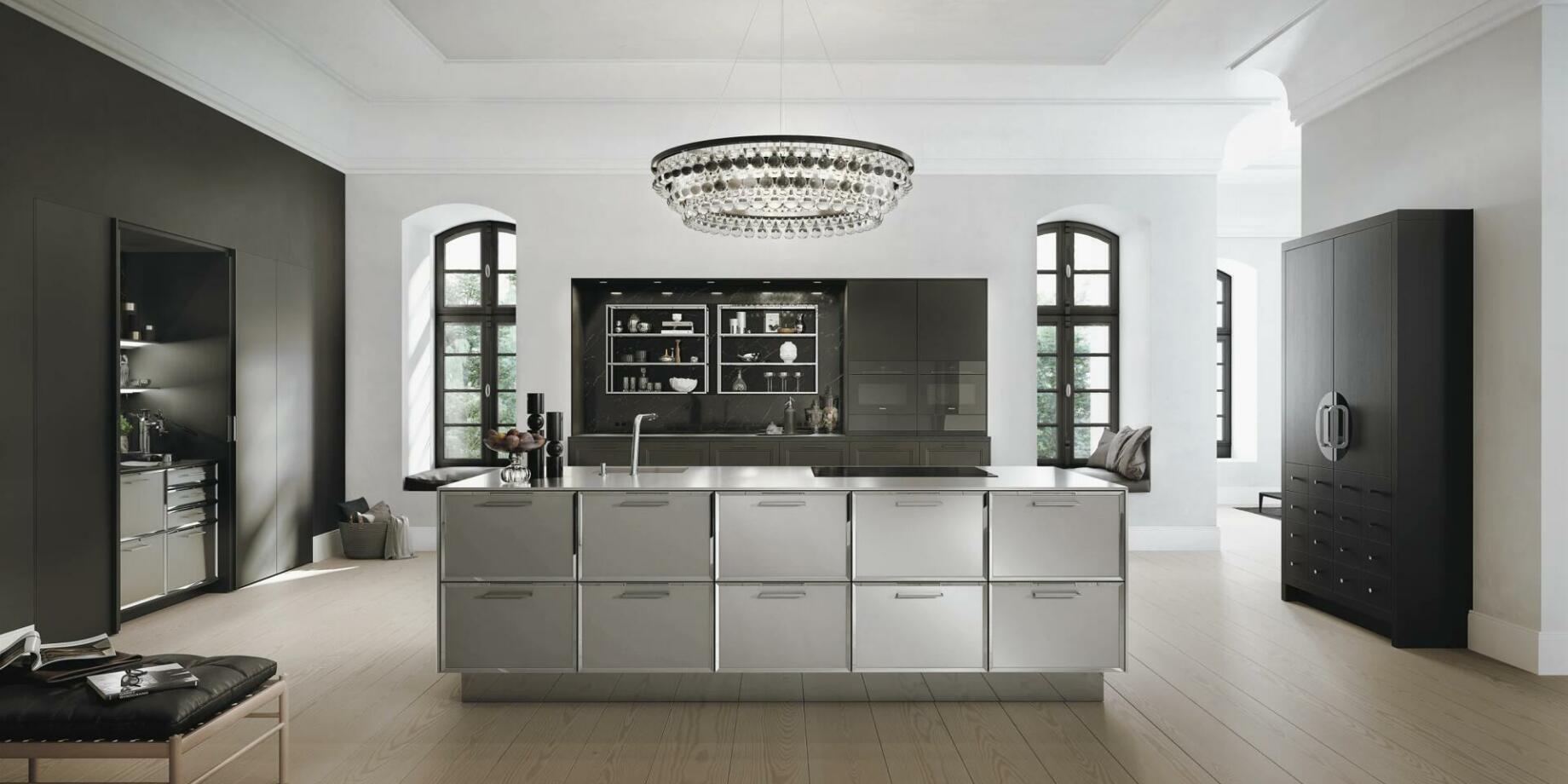ΕΠΙΠΛΑ ΚΟΥΖΙΝΑΣ SieMatic CLASSIC Black & Steel